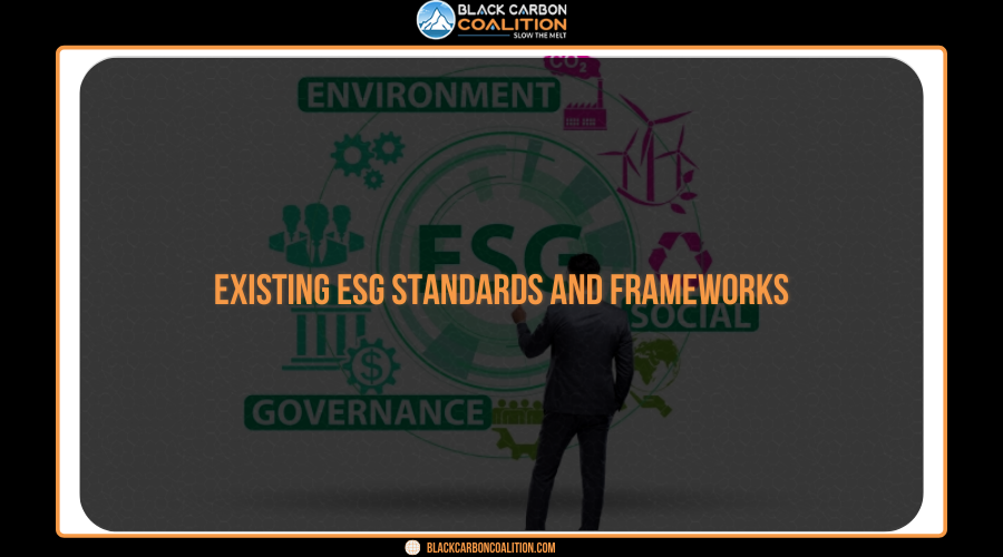 Existing ESG standards and frameworks