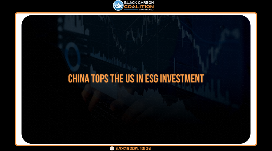 China tops the US in ESG investment