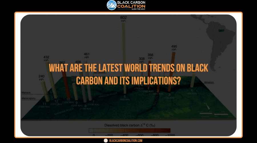 What are the latest world trends on black carbon and its implications?